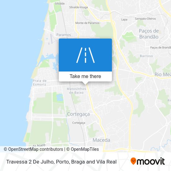 Travessa 2 De Julho mapa