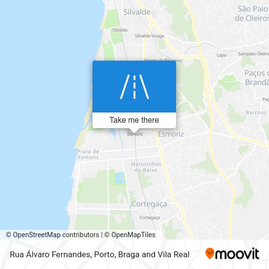 Rua Álvaro Fernandes map