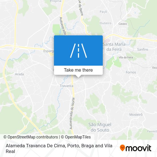 Alameda Travanca De Cima map