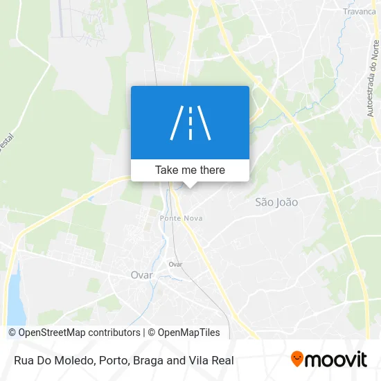 Rua Do Moledo map