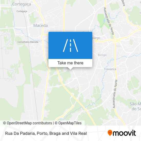 Rua Da Padaria map