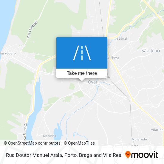 Rua Doutor Manuel Arala mapa
