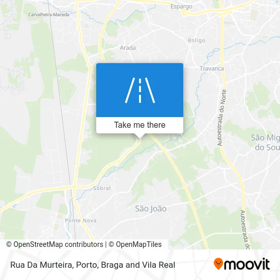 Rua Da Murteira map