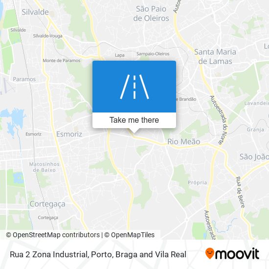 Rua 2 Zona Industrial map