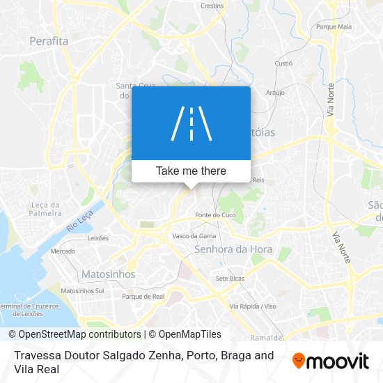 Travessa Doutor Salgado Zenha mapa