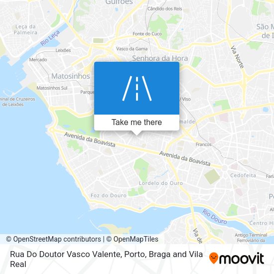 Rua Do Doutor Vasco Valente map