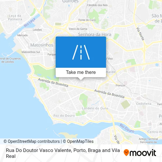 Rua Do Doutor Vasco Valente map