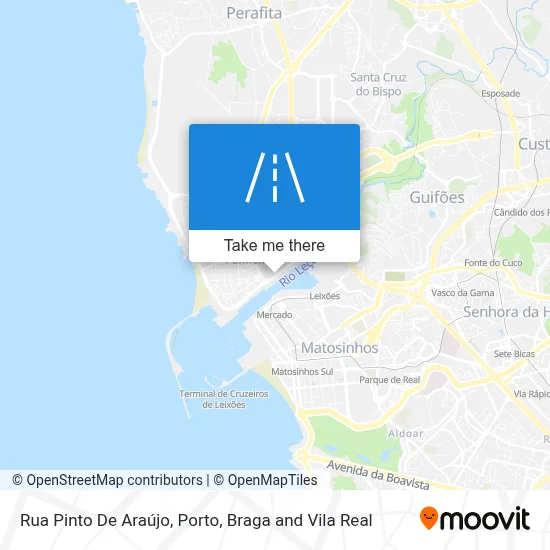 Rua Pinto De Araújo map