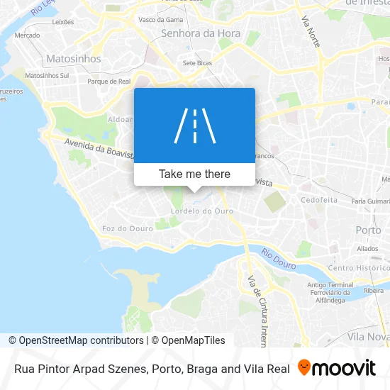 Rua Pintor Arpad Szenes map