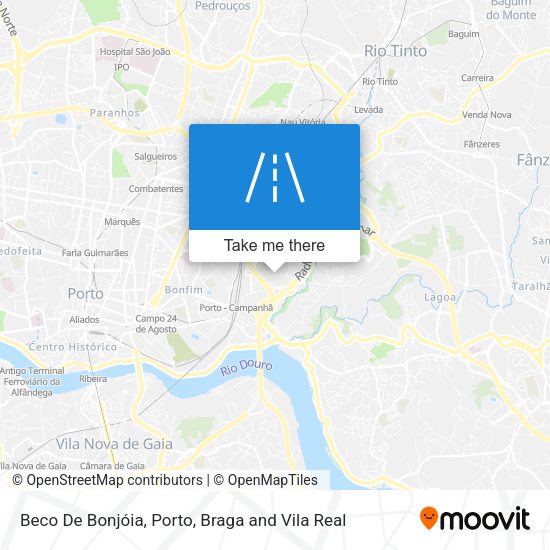 Beco De Bonjóia mapa