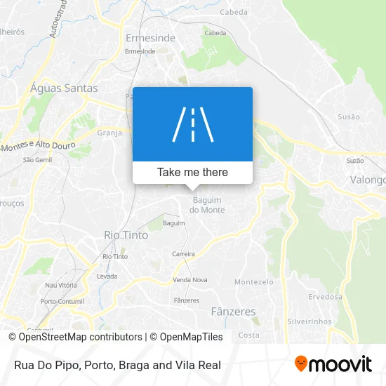 Rua Do Pipo map