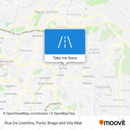 Rua Da Lourinha map