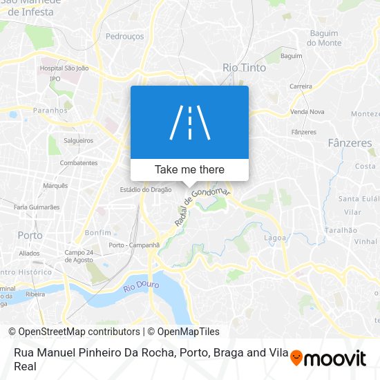 Rua Manuel Pinheiro Da Rocha mapa
