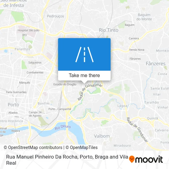 Rua Manuel Pinheiro Da Rocha map