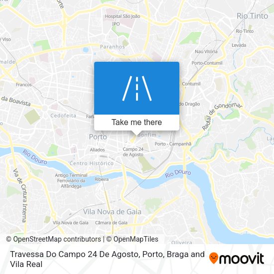 Travessa Do Campo 24 De Agosto map