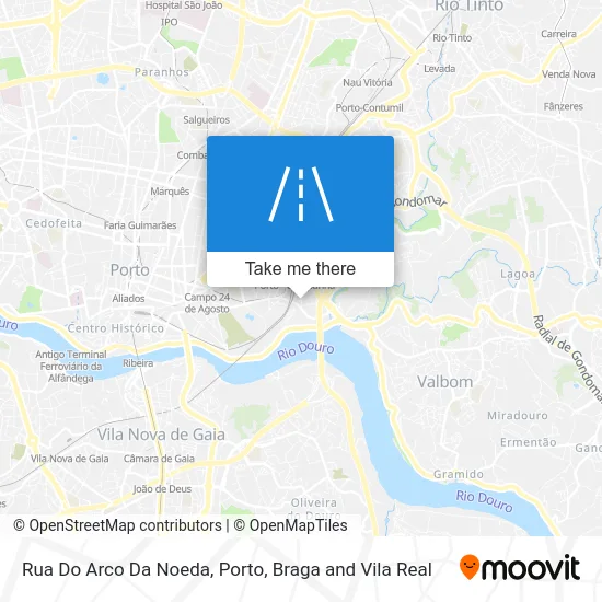 Rua Do Arco Da Noeda map