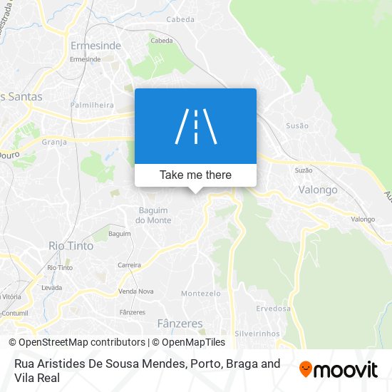 Rua Aristides De Sousa Mendes mapa