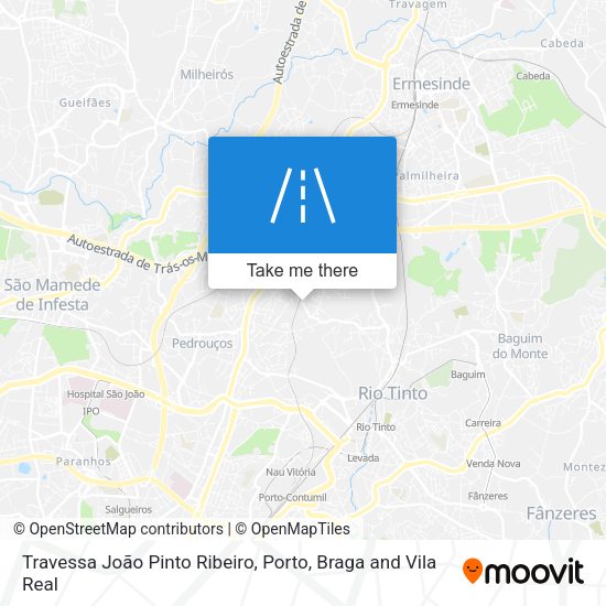 Travessa João Pinto Ribeiro map