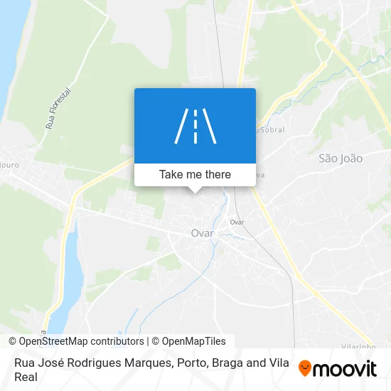 Rua José Rodrigues Marques map