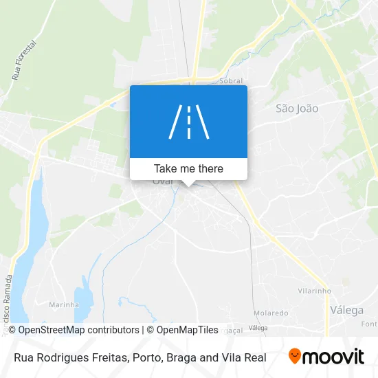 Rua Rodrigues Freitas map