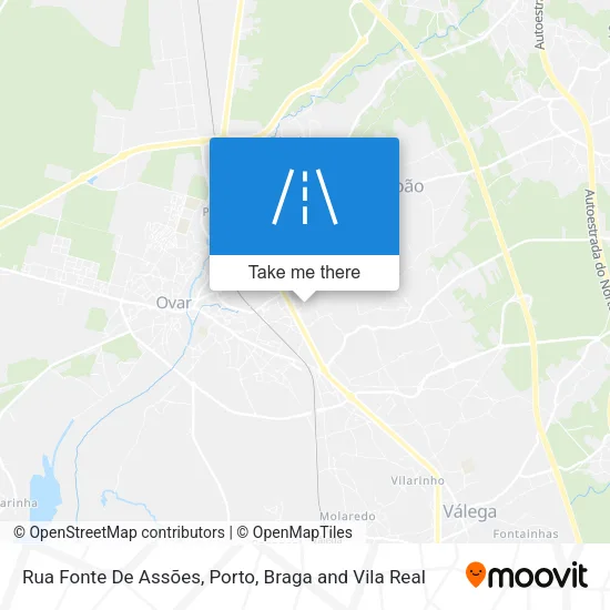 Rua Fonte De Assões map