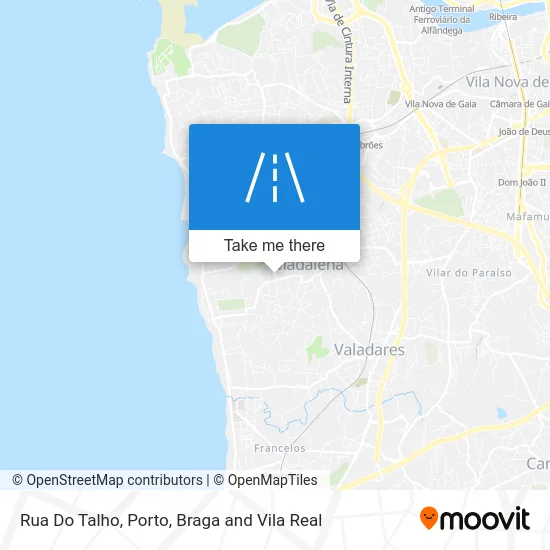 Rua Do Talho map