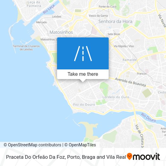 Praceta Do Orfeão Da Foz map