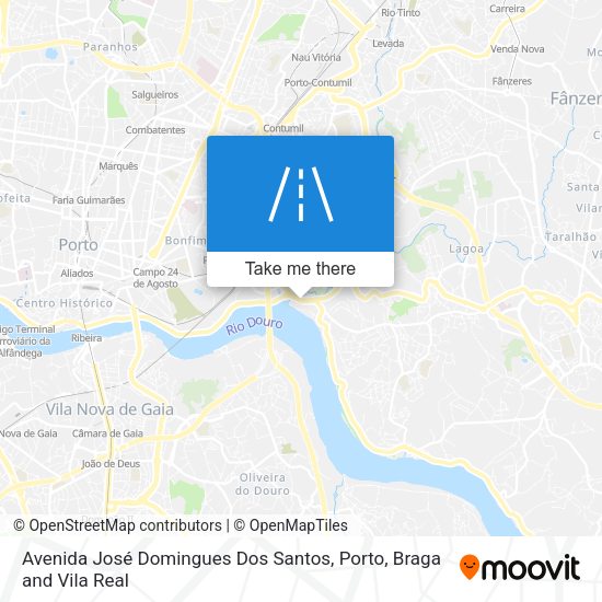 Avenida José Domingues Dos Santos mapa