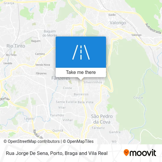 Rua Jorge De Sena map