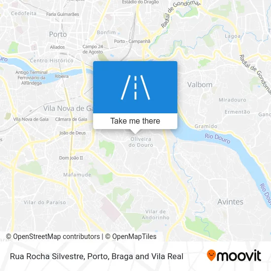Rua Rocha Silvestre map