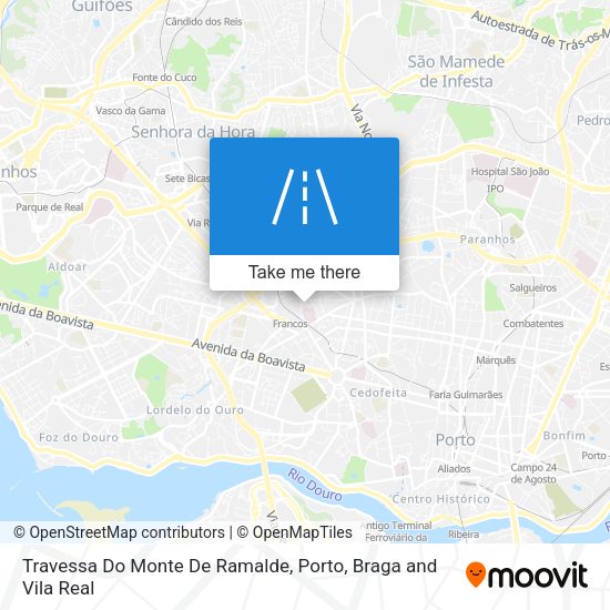 Travessa Do Monte De Ramalde map