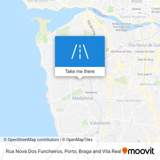 Rua Nova Dos Funcheiros mapa
