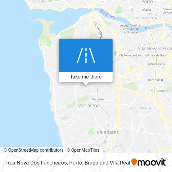 Rua Nova Dos Funcheiros map