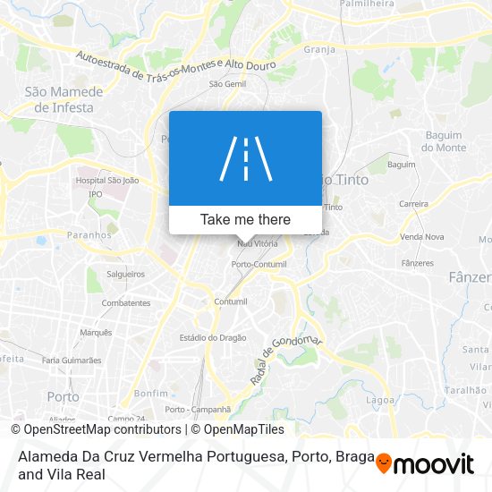 Alameda Da Cruz Vermelha Portuguesa map