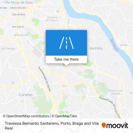 Travessa Bernardo Santareno mapa