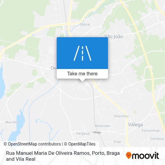 Rua Manuel Maria De Oliveira Ramos map