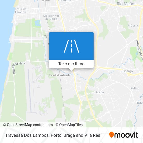 Travessa Dos Lambos mapa