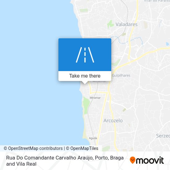 Rua Do Comandante Carvalho Araújo map