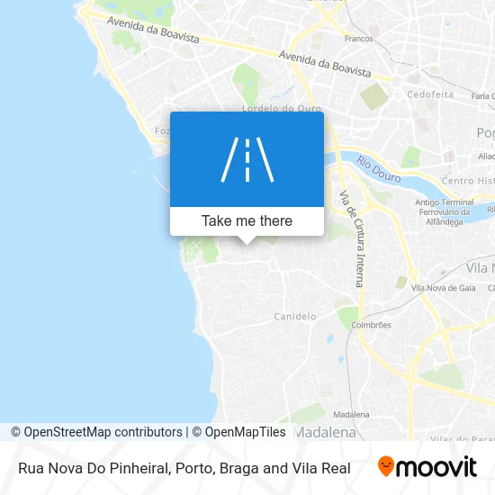 Rua Nova Do Pinheiral map
