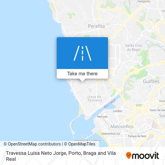 Travessa Luísa Neto Jorge mapa
