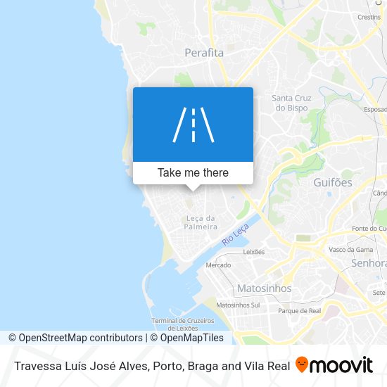 Travessa Luís José Alves mapa