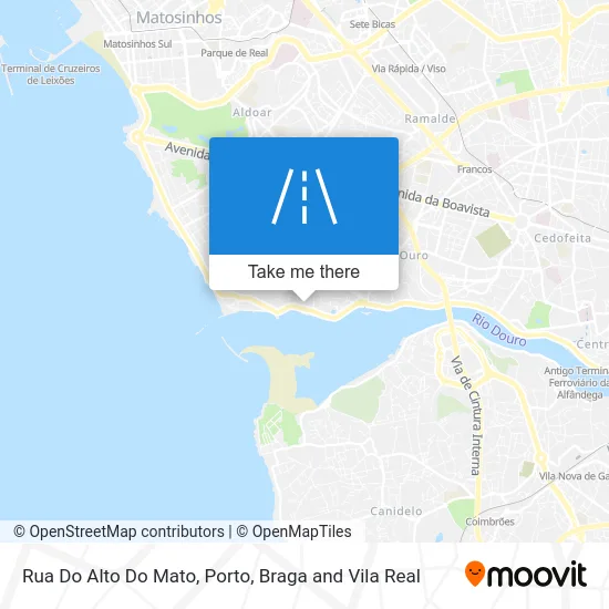 Rua Do Alto Do Mato map