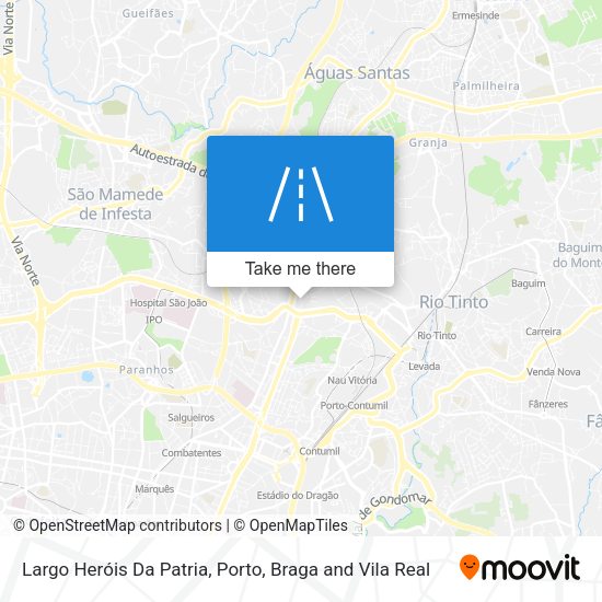 Largo Heróis Da Patria map