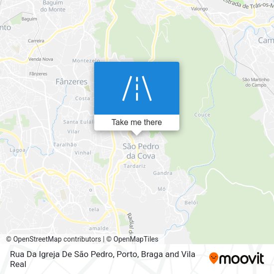 Rua Da Igreja De São Pedro mapa