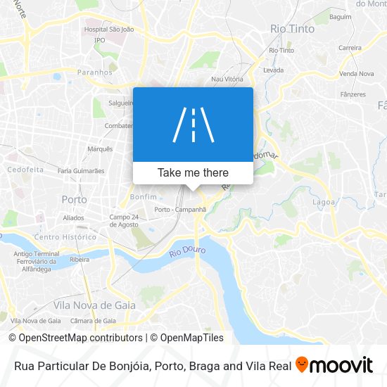 Rua Particular De Bonjóia map