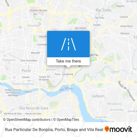 Rua Particular De Bonjóia map