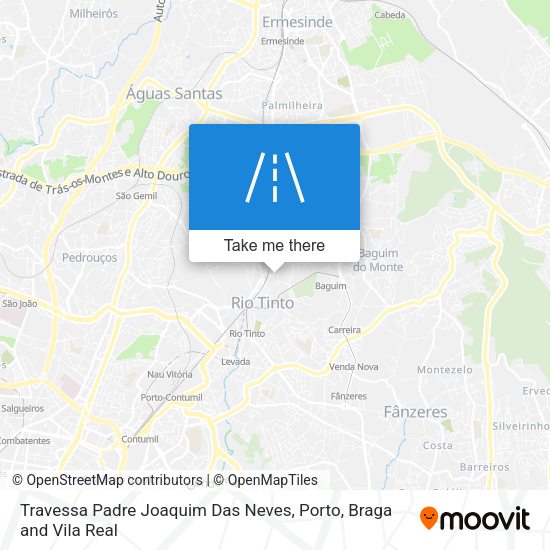 Travessa Padre Joaquim Das Neves map