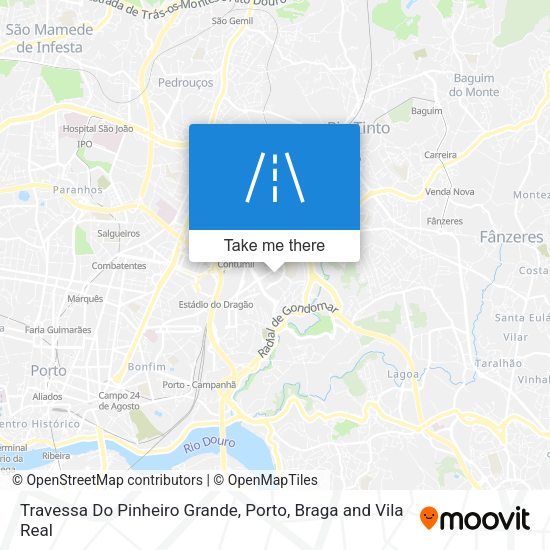 Travessa Do Pinheiro Grande mapa