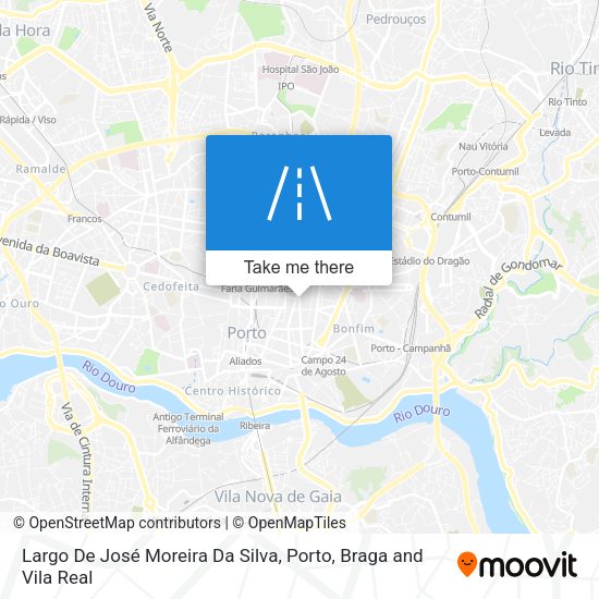 Largo De José Moreira Da Silva map