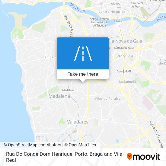 Rua Do Conde Dom Henrique map